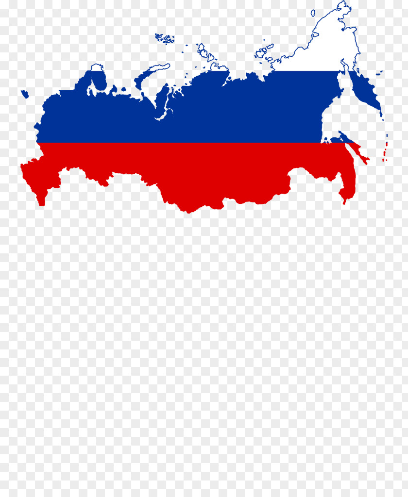 Russia Flag Of Map Stock Photography PNG
