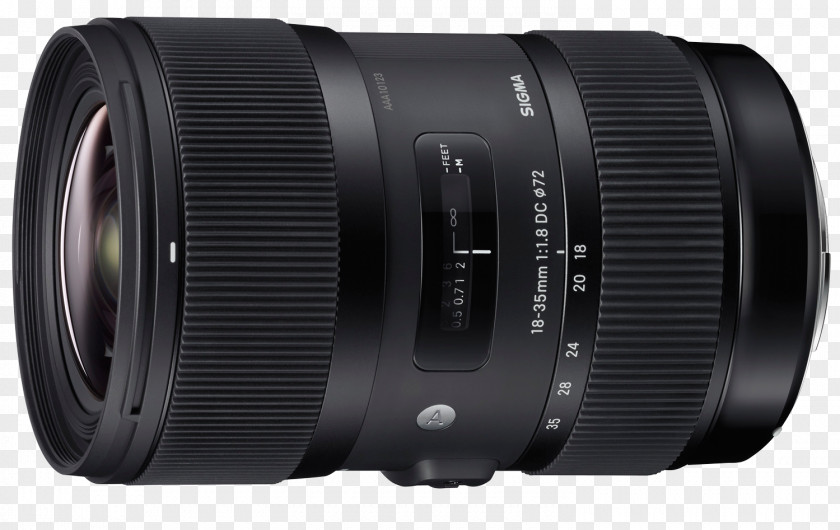 Camera Lens Sigma 18-35mm F/1.8 DC HSM A 30mm F/1.4 EX Nikon AF-S DX Nikkor 35mm F/1.8G Format PNG