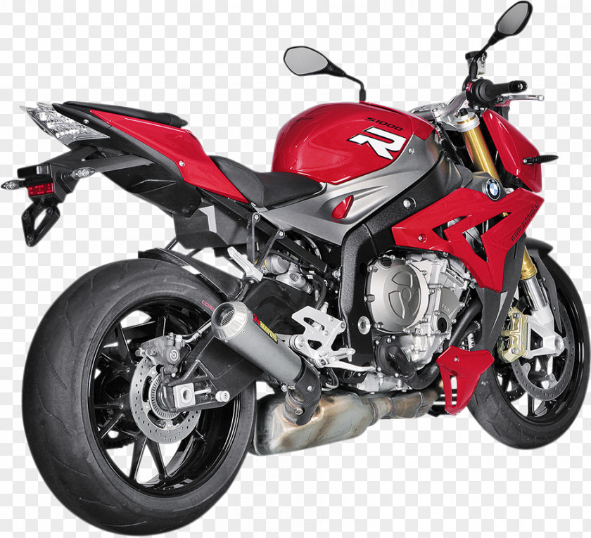 Car Exhaust System BMW S1000R Motorcycle Fairing PNG