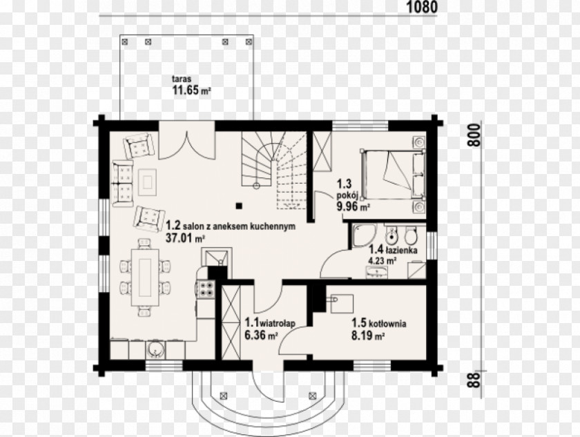 House Floor Plan Room Single-family Detached Home Square Meter PNG