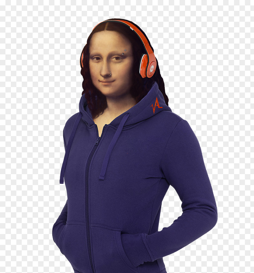 Jacket Hoodie Mona Lisa The Da Vinci Code Polar Fleece Bluza PNG