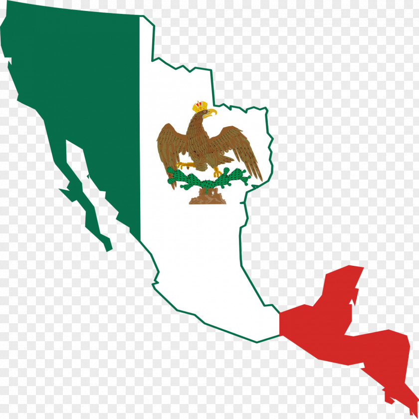 Mexico Independence United States World Map PNG