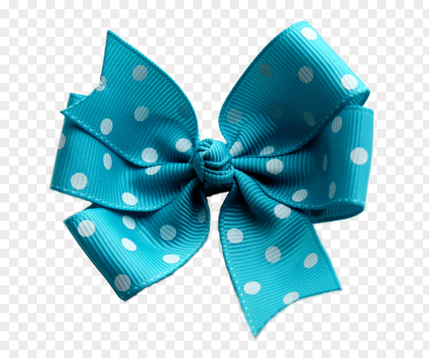 White Bow Turquoise Blue Azure Polka Dot Clothing Accessories PNG