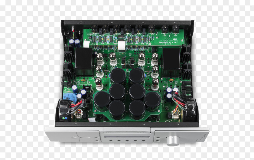 Balanced Audio Microcontroller Power Amplifier Electronics PNG