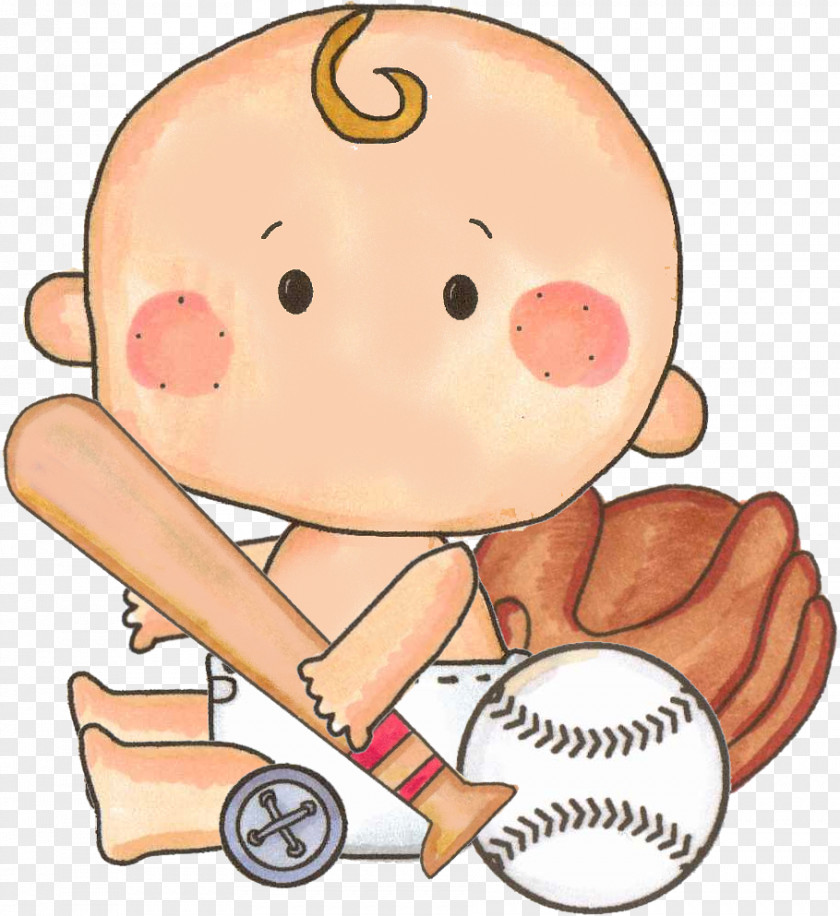 Baseball Baby Shower Infant Clip Art PNG