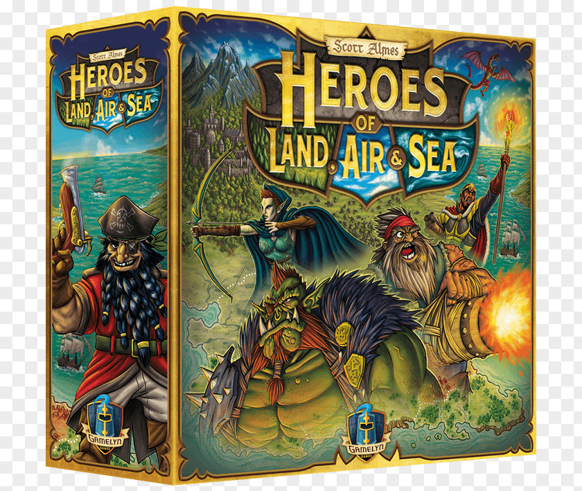 Fantasy Hero Board Game Sea 4X Order And Chaos PNG