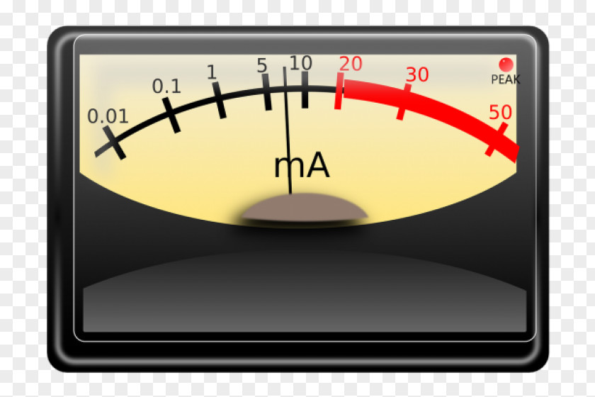 T-shirt Measuring Instrument VU Meter Electronics Clip Art PNG