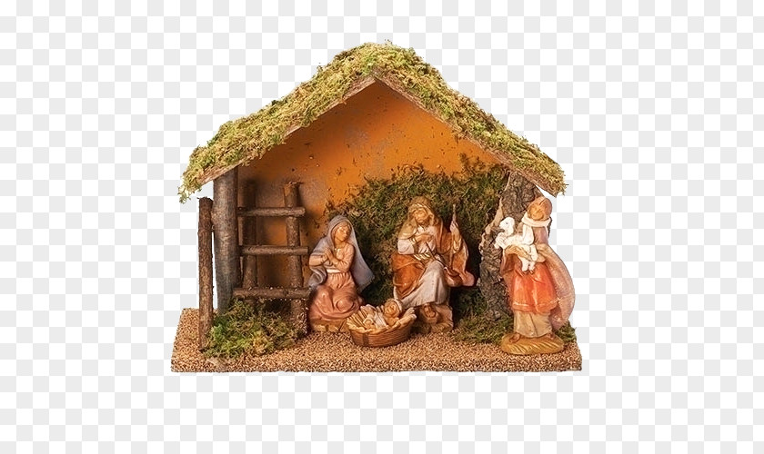 Willow Tree Nativity Scene Manger Christmas Day Figurine PNG