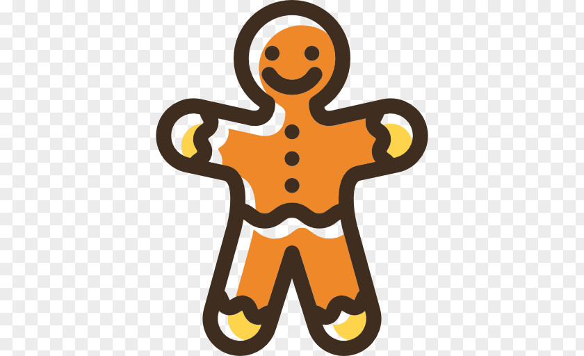 Gingerbread Man Icon PNG