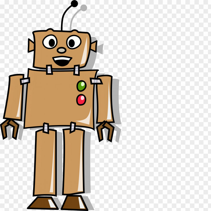 Robot Cartoon Clip Art PNG