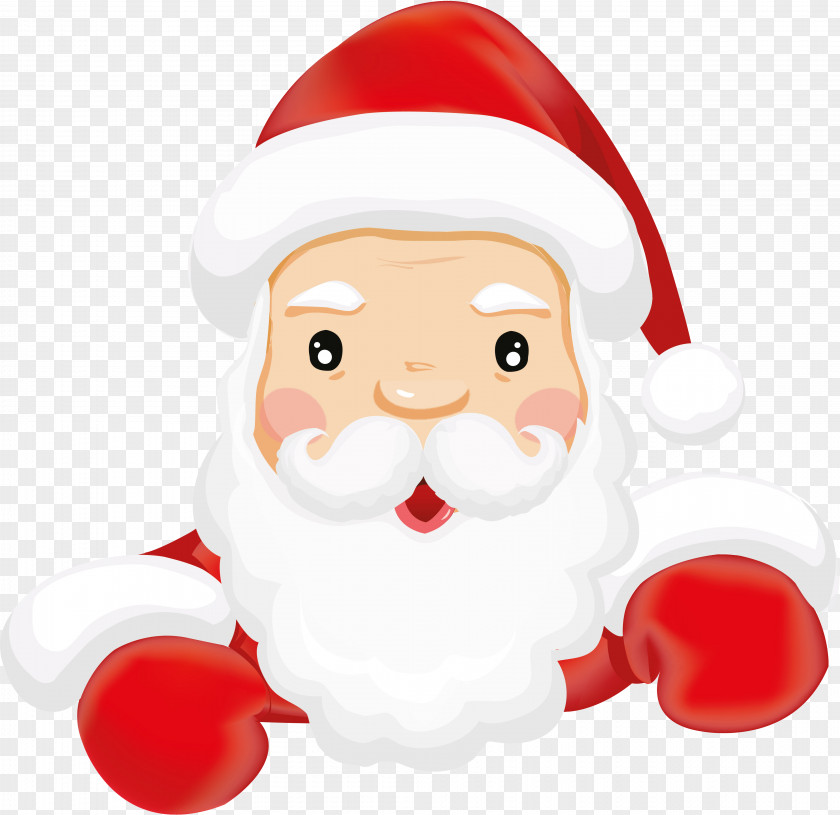 Santa Claus Ded Moroz Reindeer Christmas Clip Art PNG
