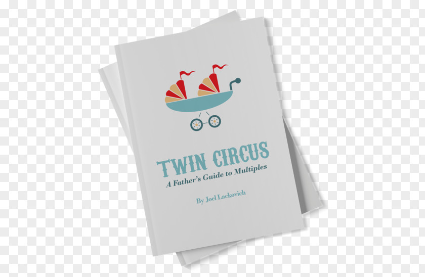 Thinbook Twin Circus: A Father's Guide To Multiples Mockup Book Logo PNG