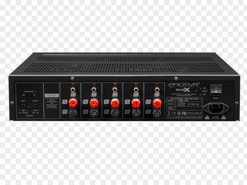 Audio Power Amplifier Audiophile Sound Amplificador PNG