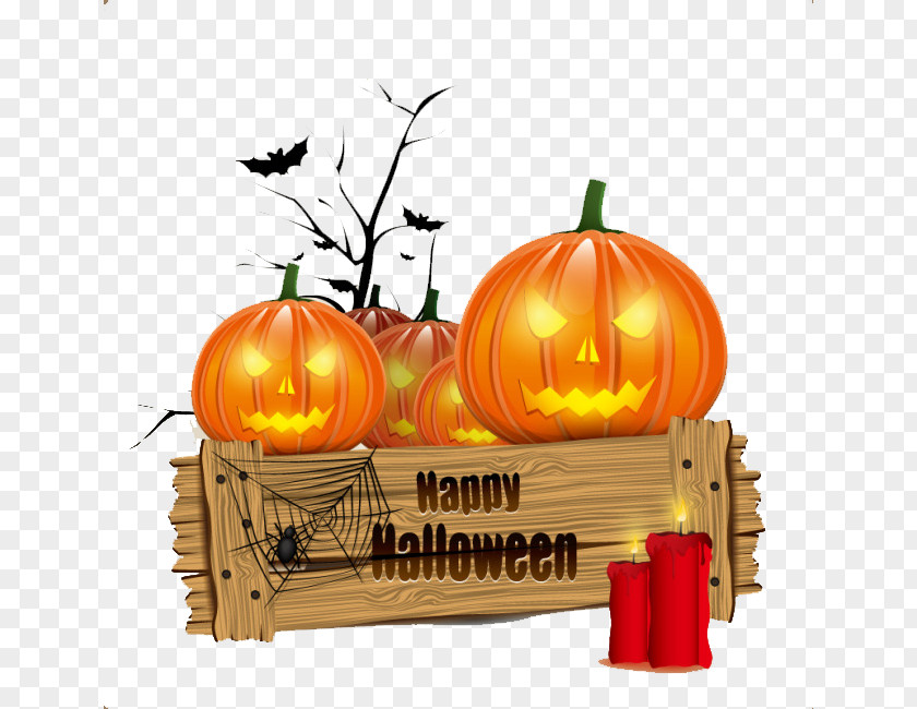 Halloween Treats Poster Design Clip Art PNG