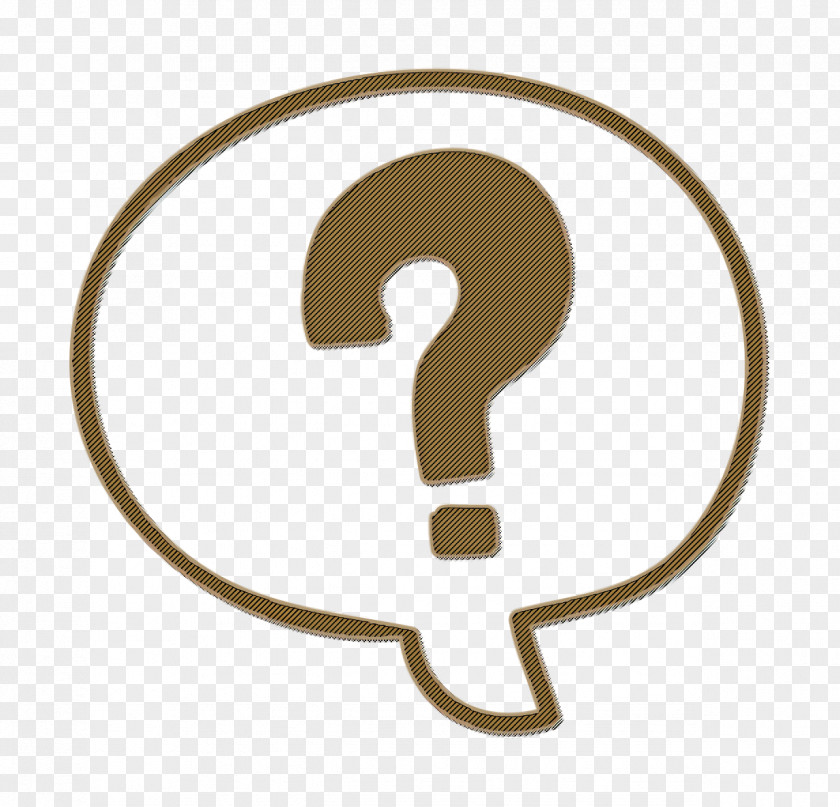 Hand Drawn Education Icon Educational Questions Speech Bubble PNG