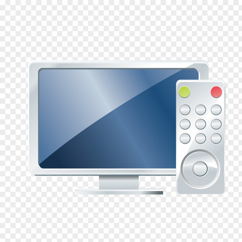 Hand Drawn Vector TV Television Computer Monitor Liquid-crystal Display PNG