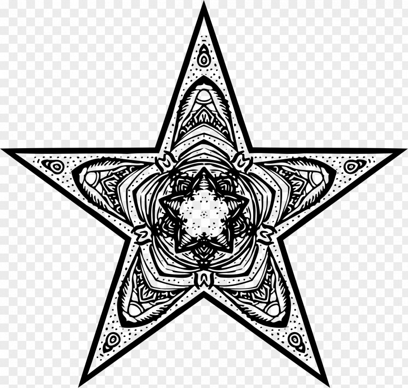 Magical Vector Soviet Union Red Star PNG
