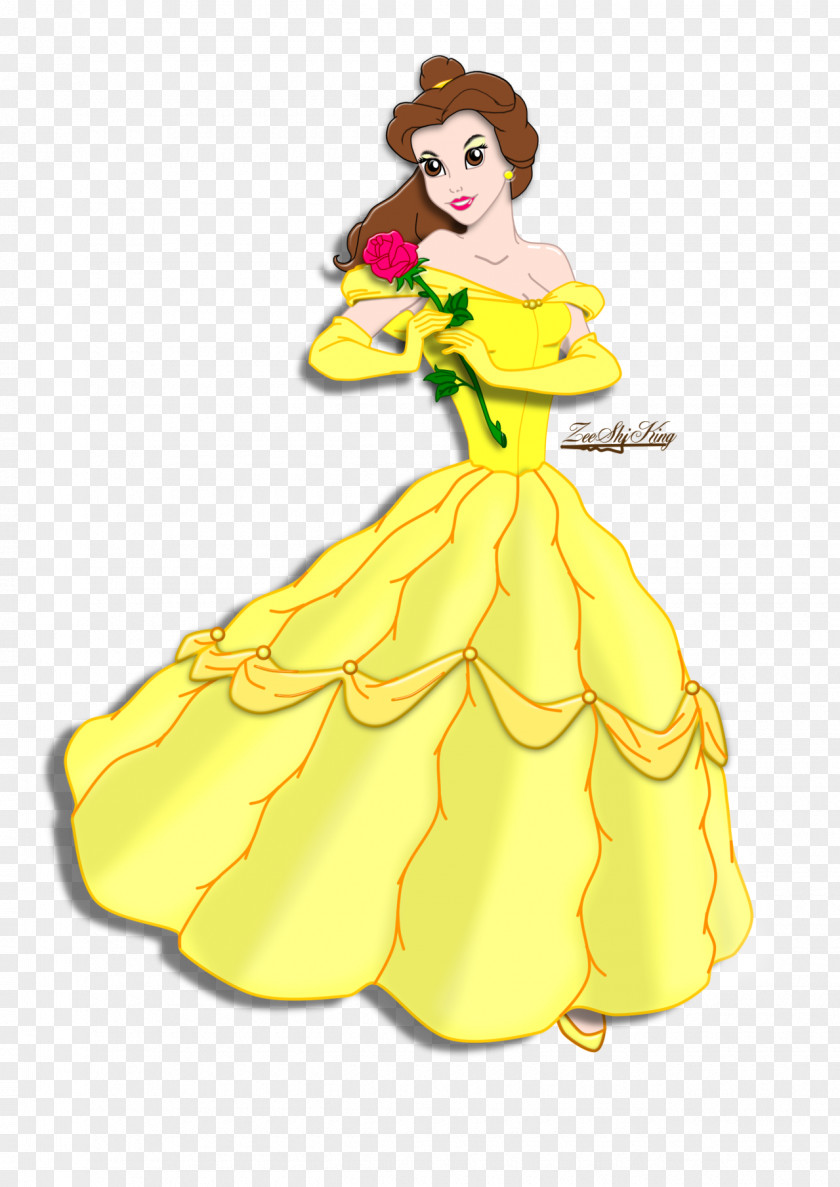 Belle Beauty And The Beast Disney Princess Drawing Art PNG