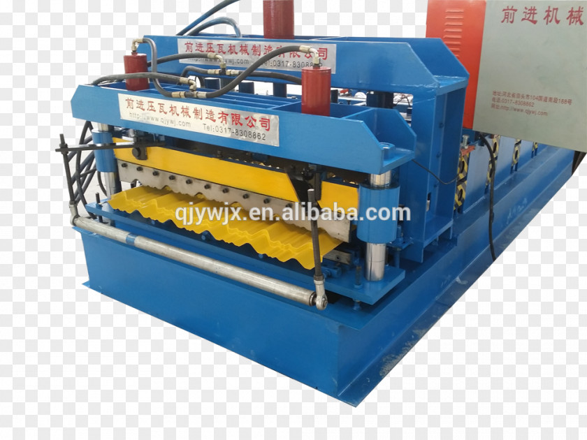 Chinese Roof Steel Machine PNG