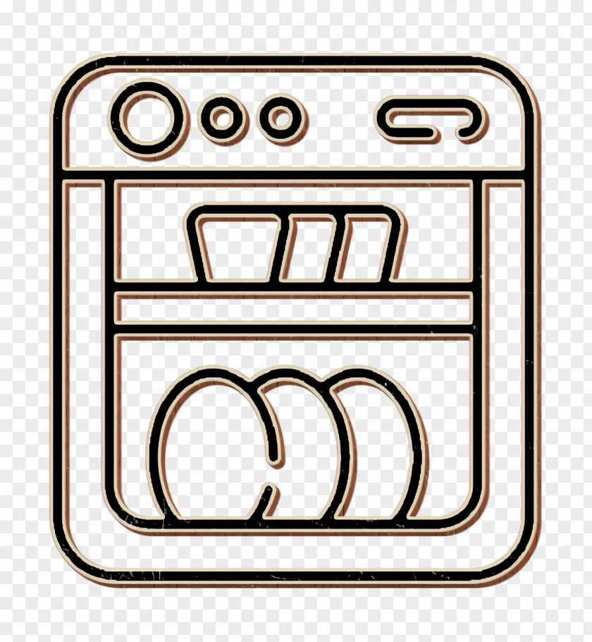 Cleaning Icon Dishwasher Washer PNG