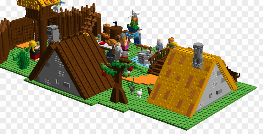 Obelix Lego Ideas Asterix The Group Village PNG