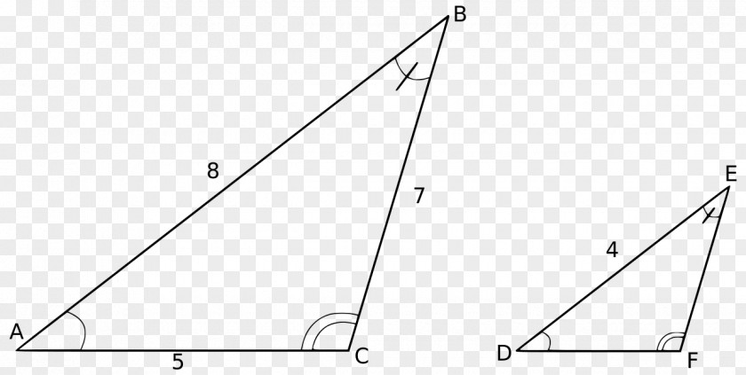 Triangle Similar Triangles Corresponding Sides And Angles Similarity PNG