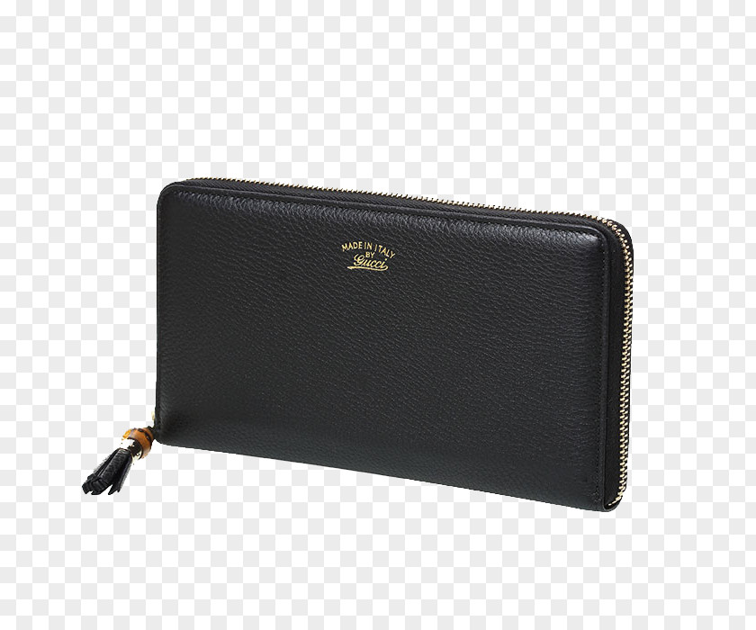 Black Wallet Handbag Designer PNG