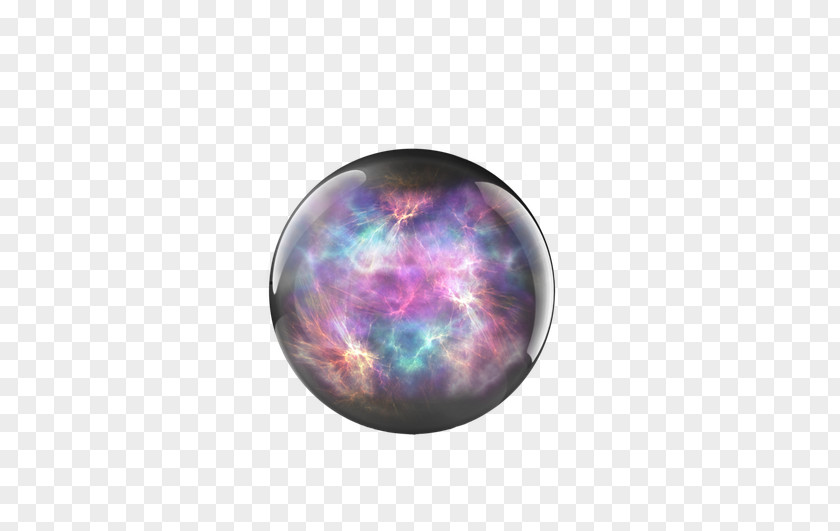 Colorful Cool Creative Magic Ball 8-Ball Crystal Clip Art PNG
