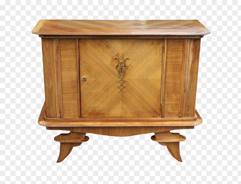 Wood Bedside Tables Drawer Buffets & Sideboards Stain PNG