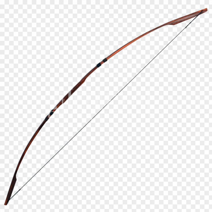 Bow And Arrow Line Point Angle Ranged Weapon PNG