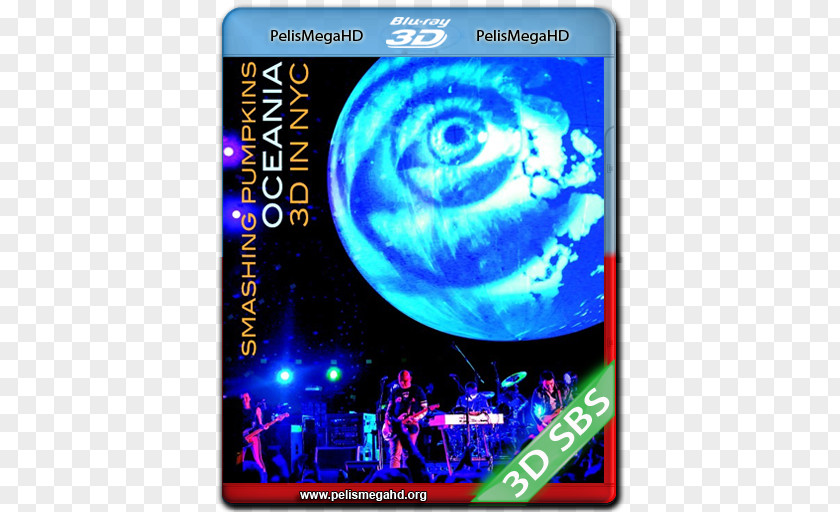 Dvd Blu-ray Disc DVD Oceania: Live In NYC Compact The Smashing Pumpkins PNG