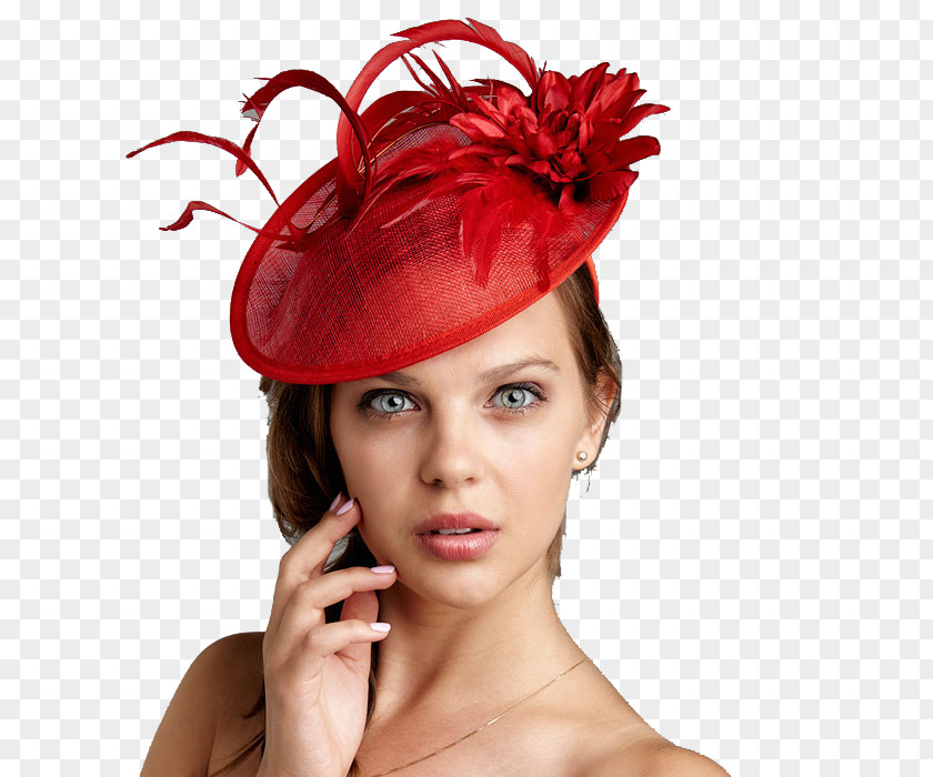 Hat Headpiece Red Hair Wig PNG