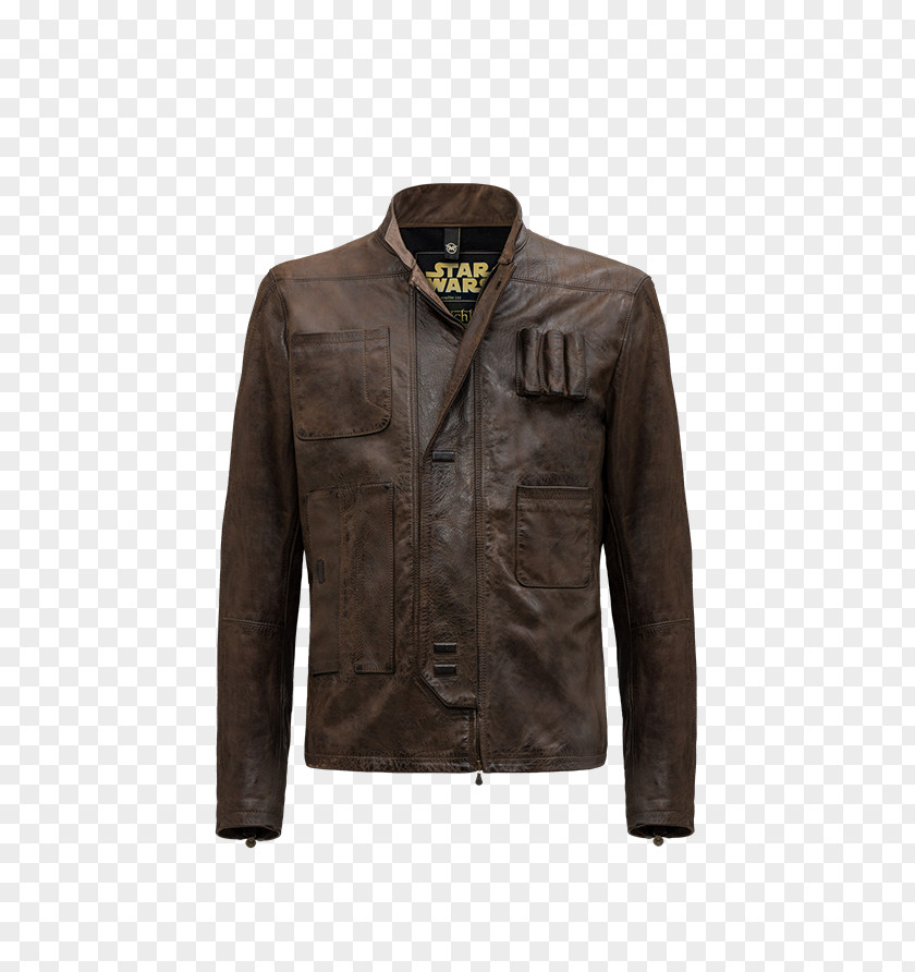 Jacket Han Solo Leather Clothing Fashion PNG