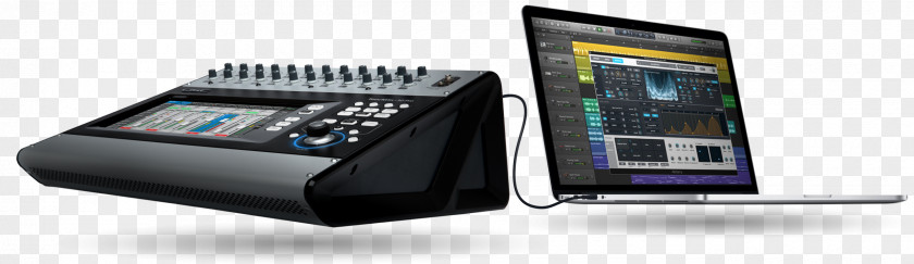 Microphone QSC TouchMix-30 Pro Digital Audio Mixers TouchMix-16 PNG