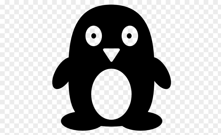 Penguin Little Silhouette PNG