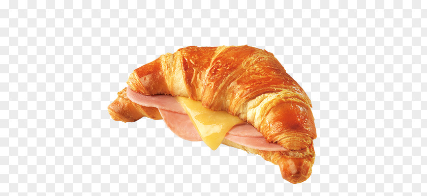 Croissant Ham And Cheese Sandwich Breakfast PNG