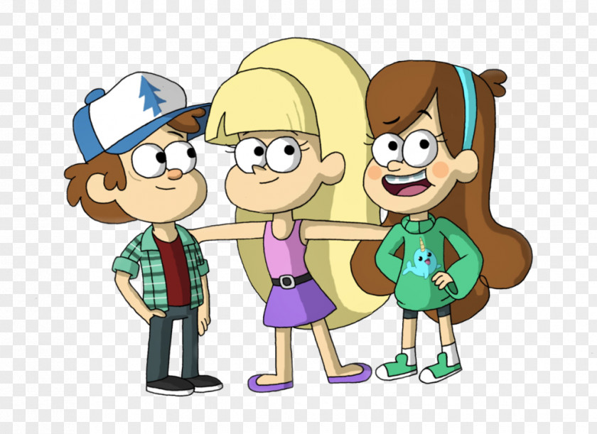 Gravity Fall Mabel Pines Dipper Roadside Attraction Character PNG