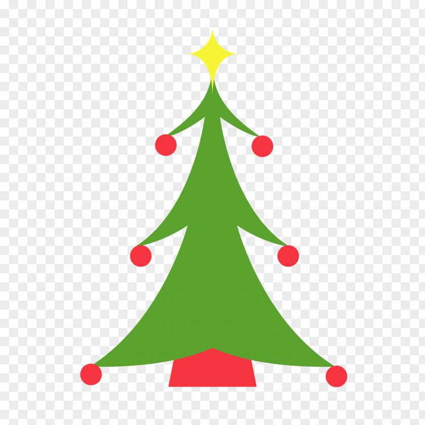 Christmas Tree Spruce Fir Decoration Ornament PNG