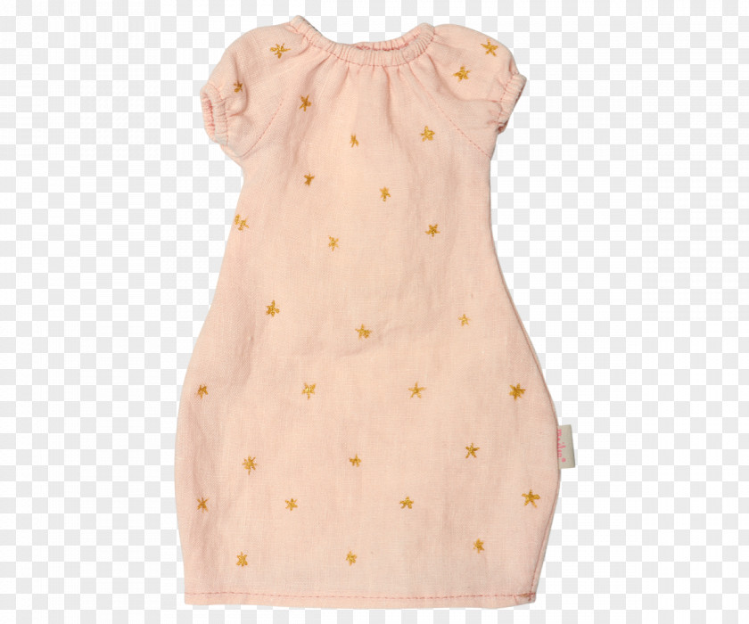 Dress Polka Dot Nightshirt Nightgown Rabbit PNG