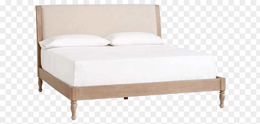 King Bed Frame Mattress Platform Headboard PNG