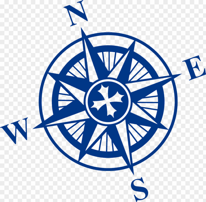 Transparent Nautical Cliparts Compass Rose North Clip Art PNG