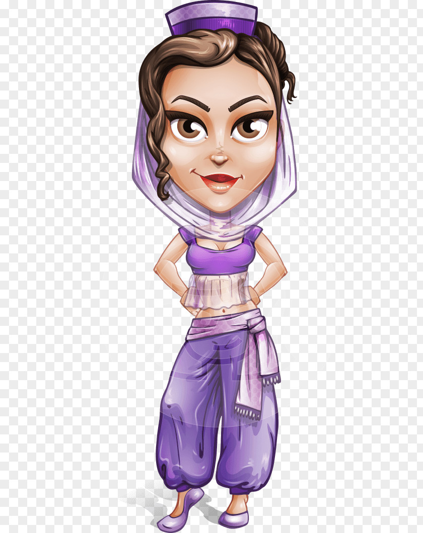 Woman Arabs Character Female PNG