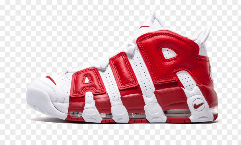 Amazon Off White Hoodie Nike Sports Shoes Air More Uptempo 'White Red' Basketball Shoe PNG