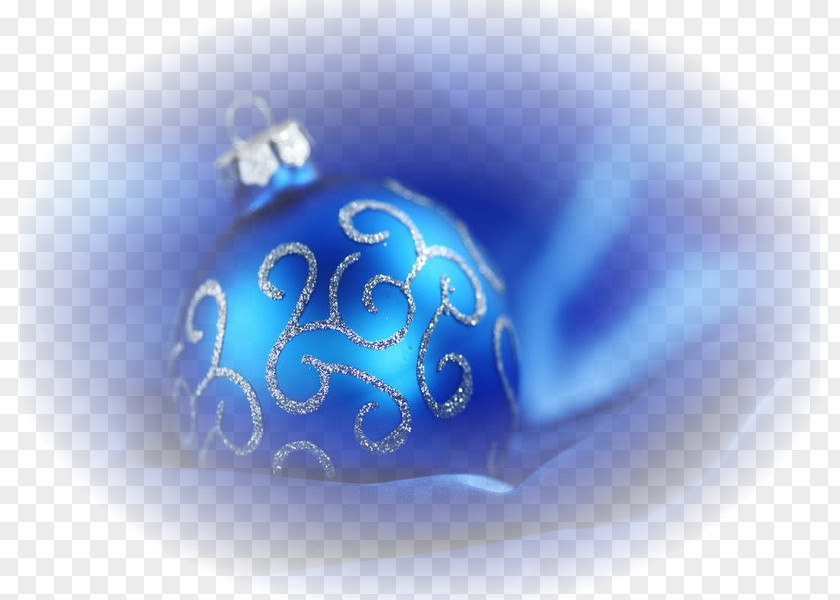 Blue Wreath Christmas Ornament Desktop Wallpaper PNG