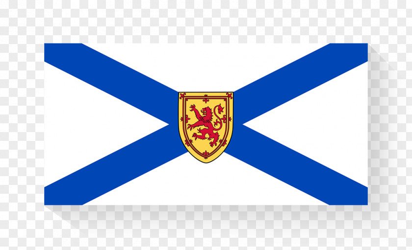 Flag Colony Of Nova Scotia Province Coat Arms PNG