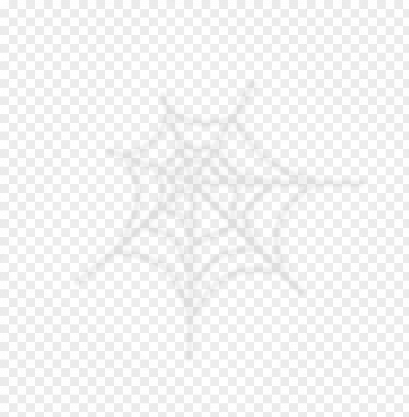 Hand-painted Spider Web White Leaf Symbol PNG