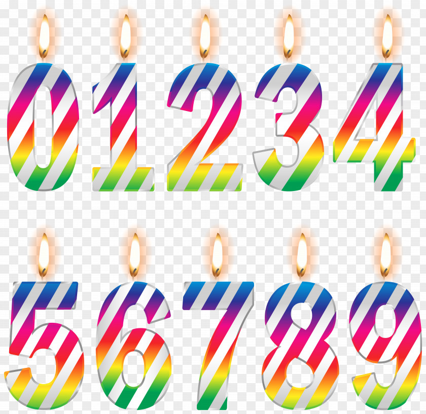 Number Candle Birthday Cake Drawing Clip Art PNG