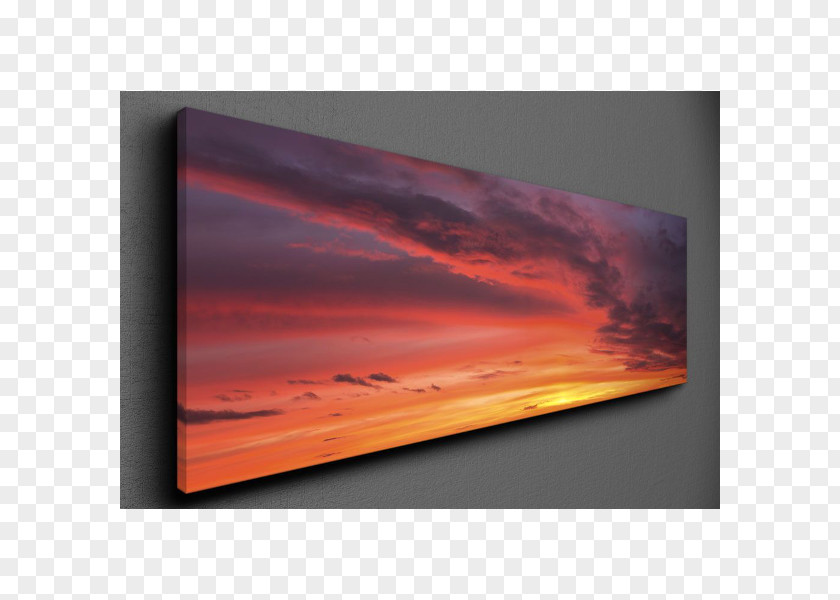 Panoramic Painting Modern Art Heat Rectangle Architecture PNG