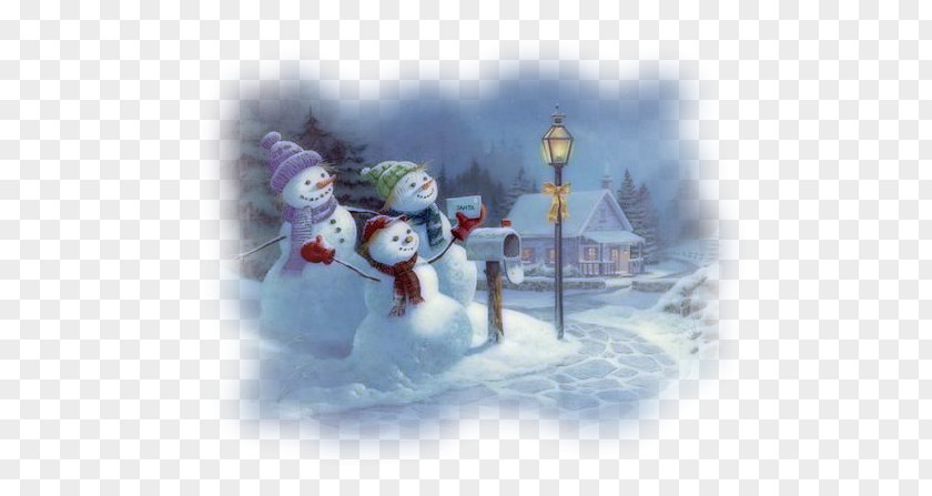 Snowman Christmas Decoration Card Tree PNG