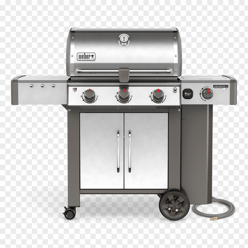 Barbecue Weber Genesis II LX 340 S-440 Weber-Stephen Products Propane PNG